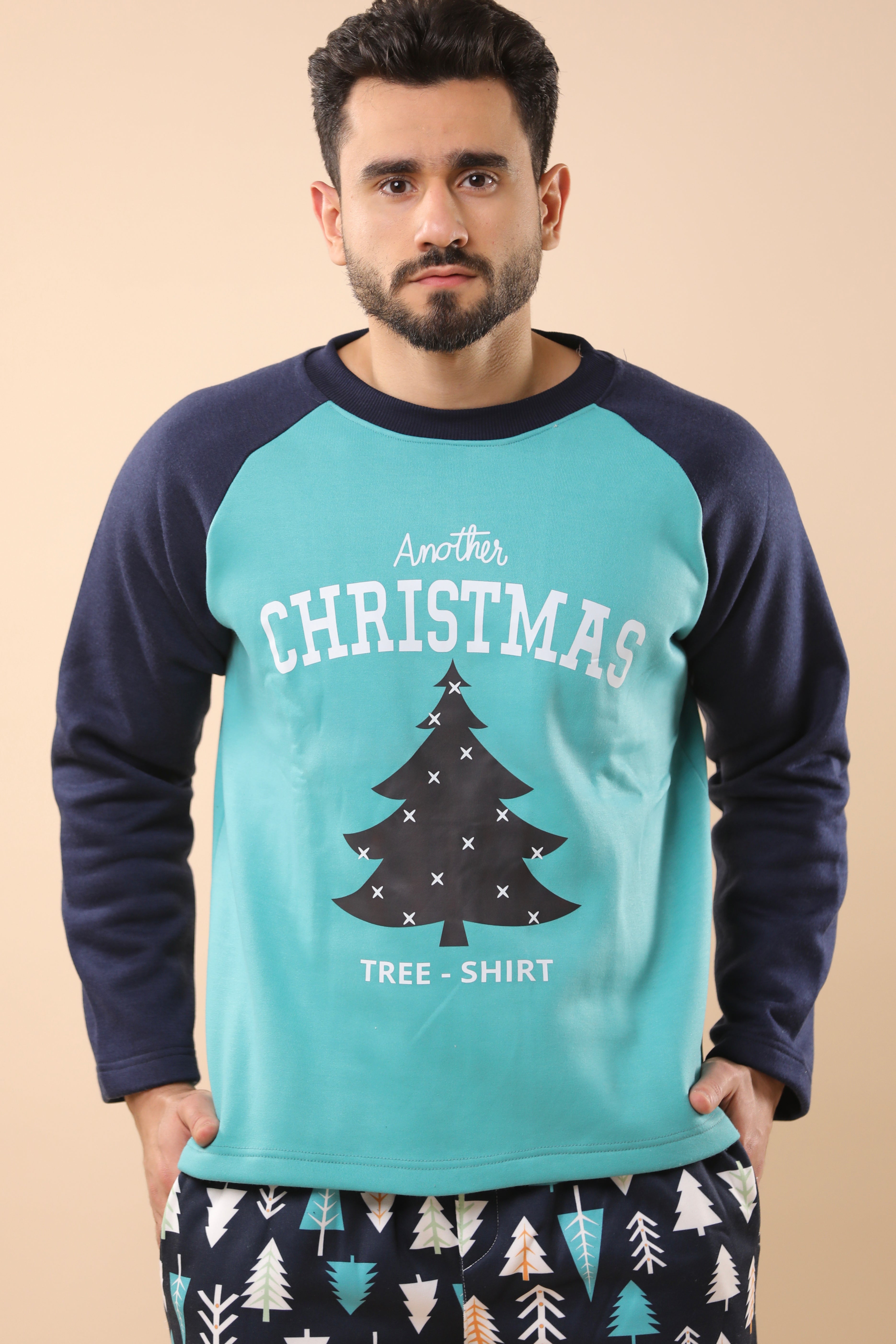 Christmas Tree Printed PJs