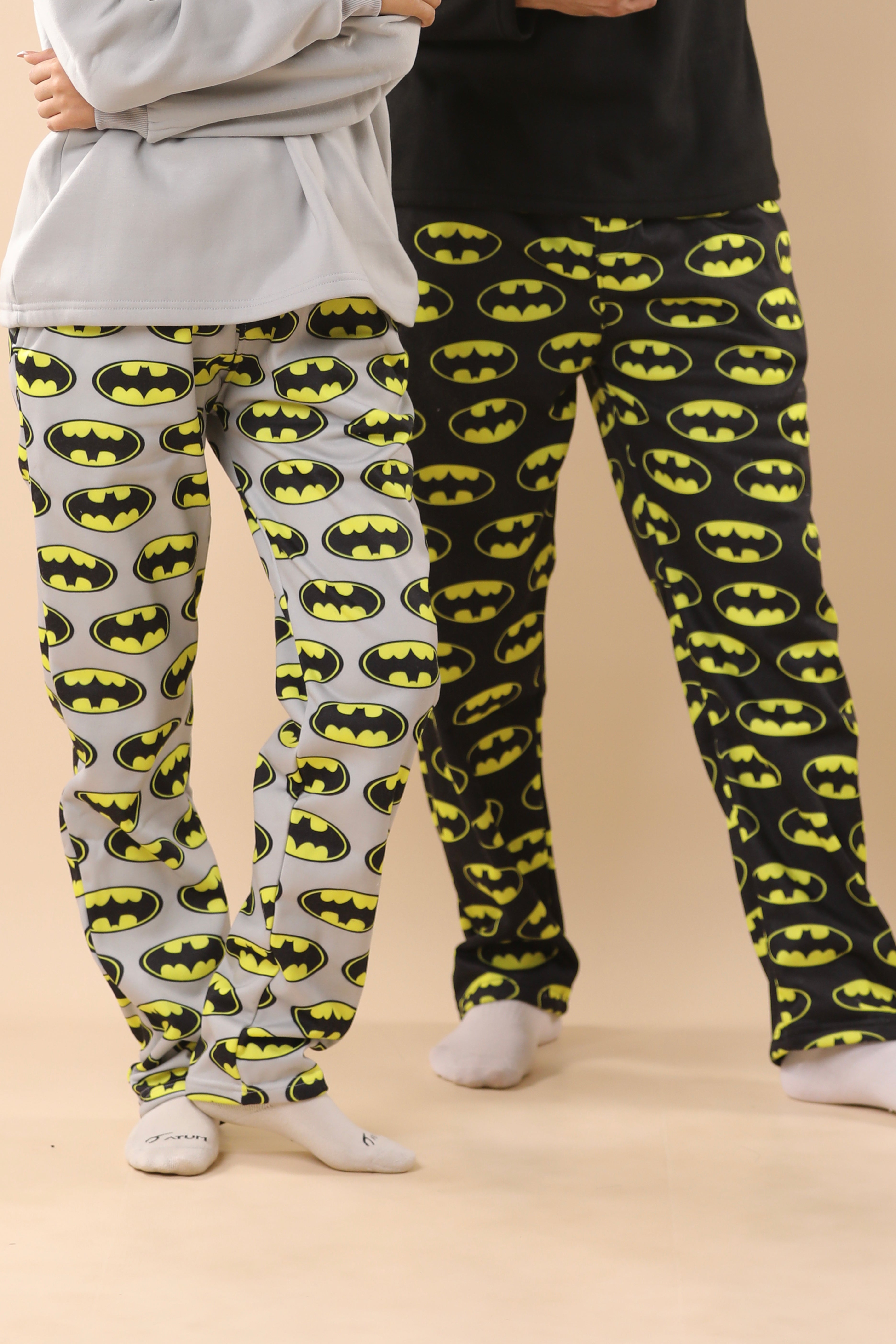 Batman Printed PJs Couple Set