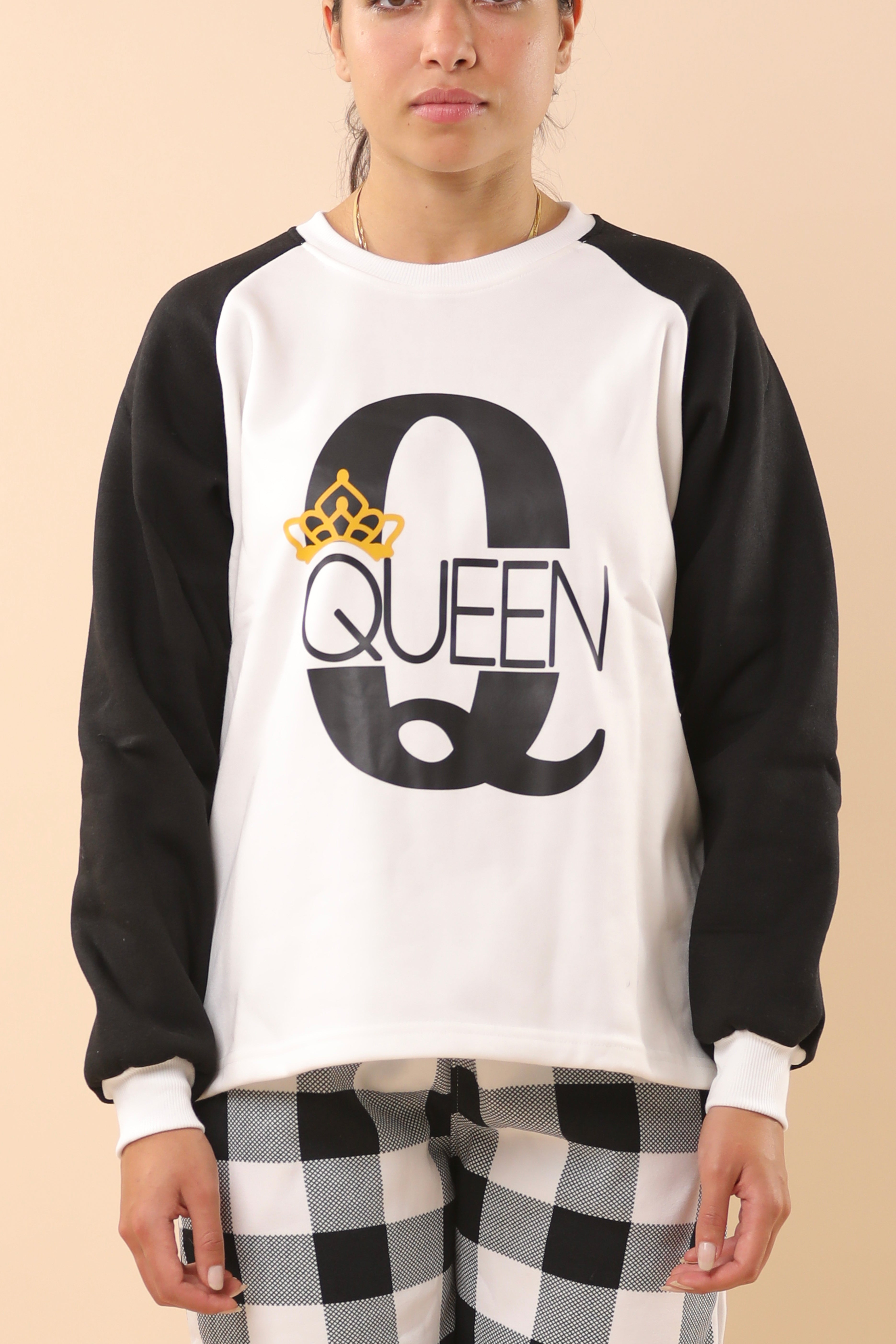 Queen Printed PJs