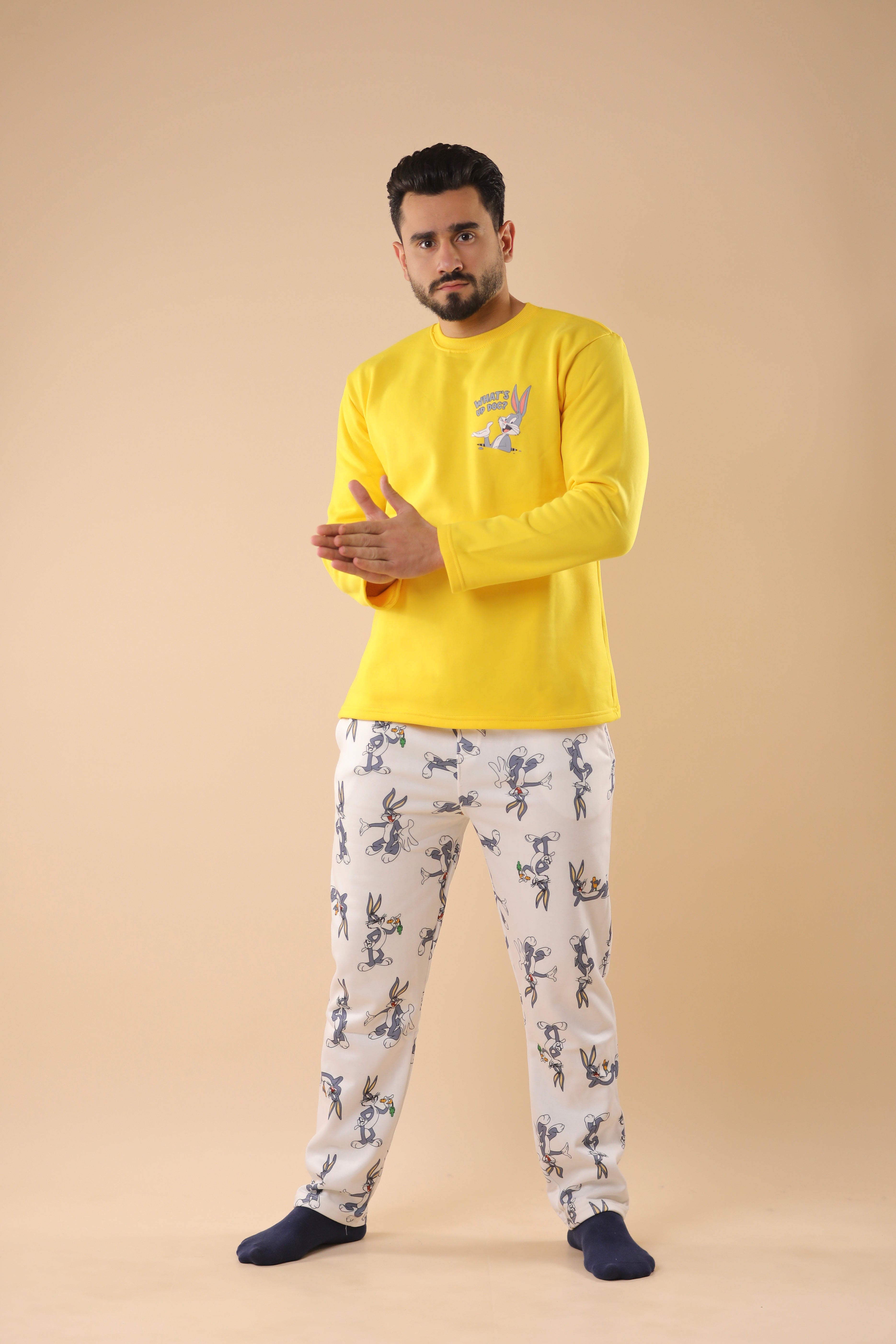 Bugs Bunny Printed PJs